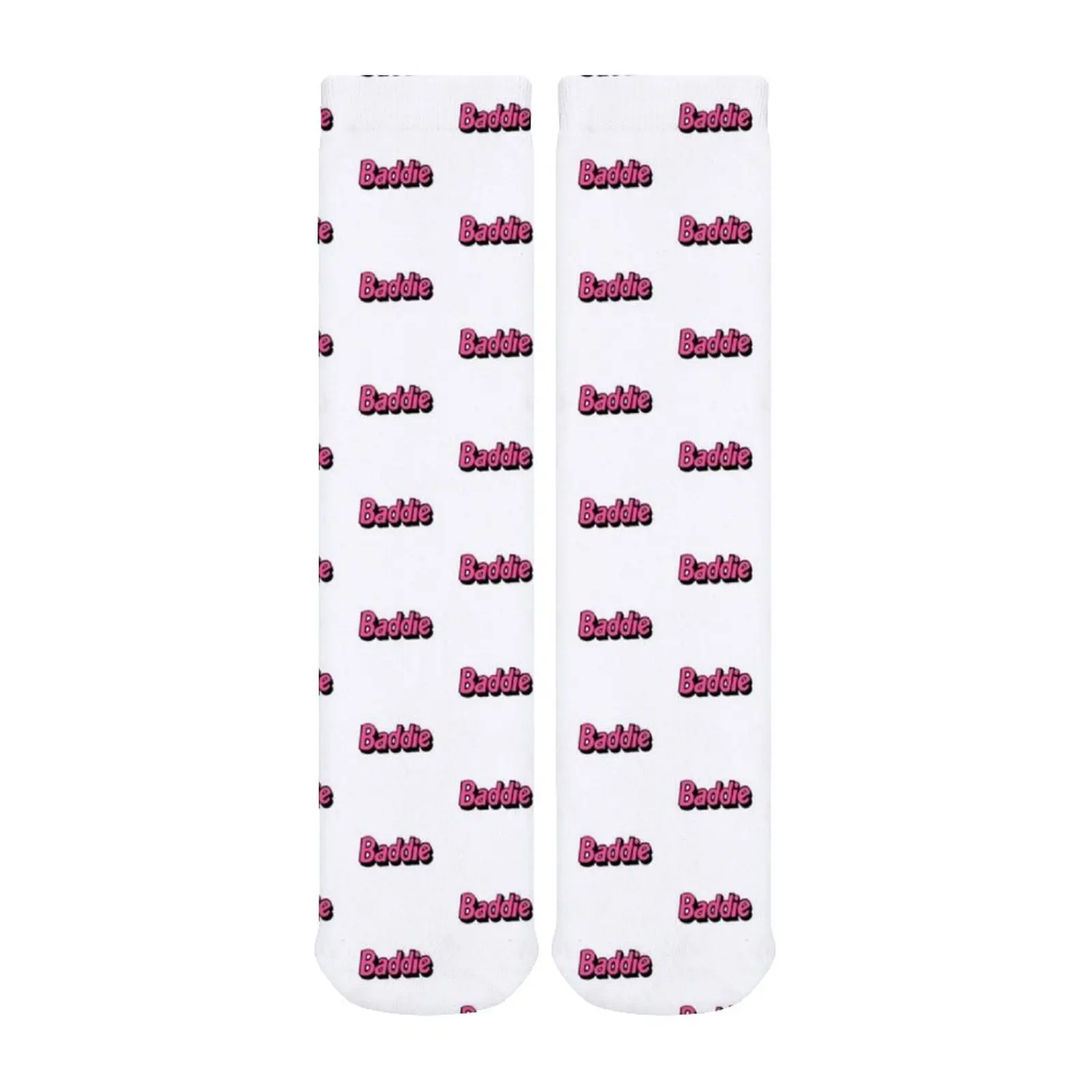 

Baddie Socks Large Chemical Fiber Formal Stockings Drawings Indoor Teen Antiskid Socks