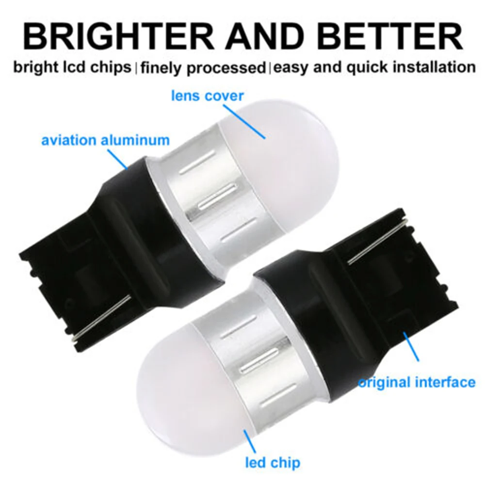 2 шт. светодиодные фонари T20/7440/W21W/WY21W SRCK 9SMD|Сигнальная лампа| |