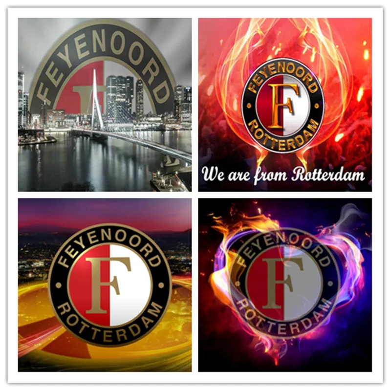 Diy Алмазная картина футбольный бейдж дрель футбольные бейджиковые значки