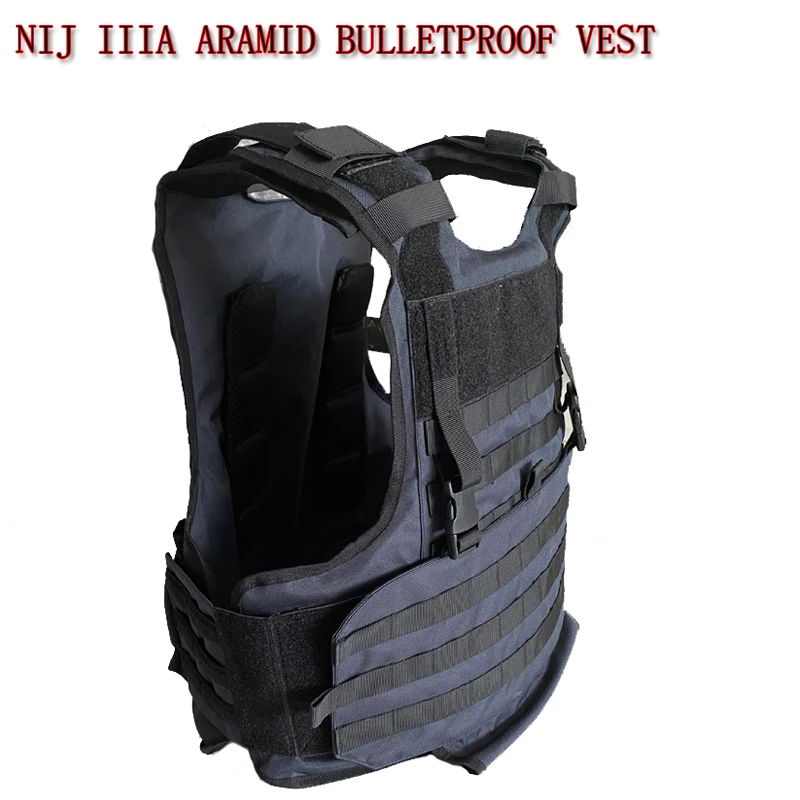 

New Bulletproof Vest Aramid Fiber Nij Iiia Police Grade Polymer Bullet Proof Vest Military Tactics chaleco antibalas