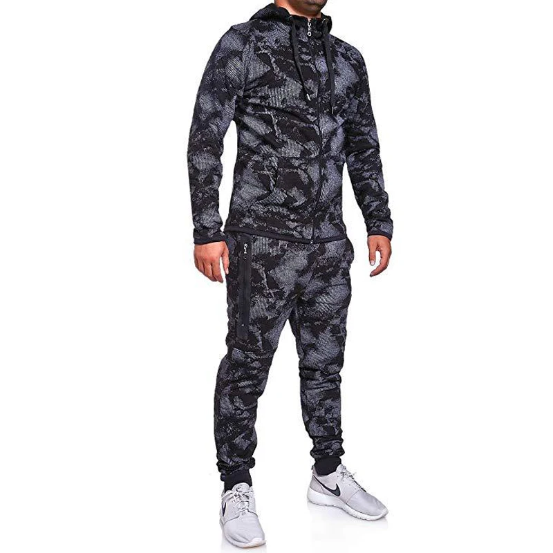 Новинка 2019 спортивный костюм с 3D принтом мужское термобелье мужской комплект из 2