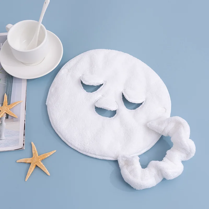 Наносить полотенце для лица холодный и горячий компрессионный домашней маски из