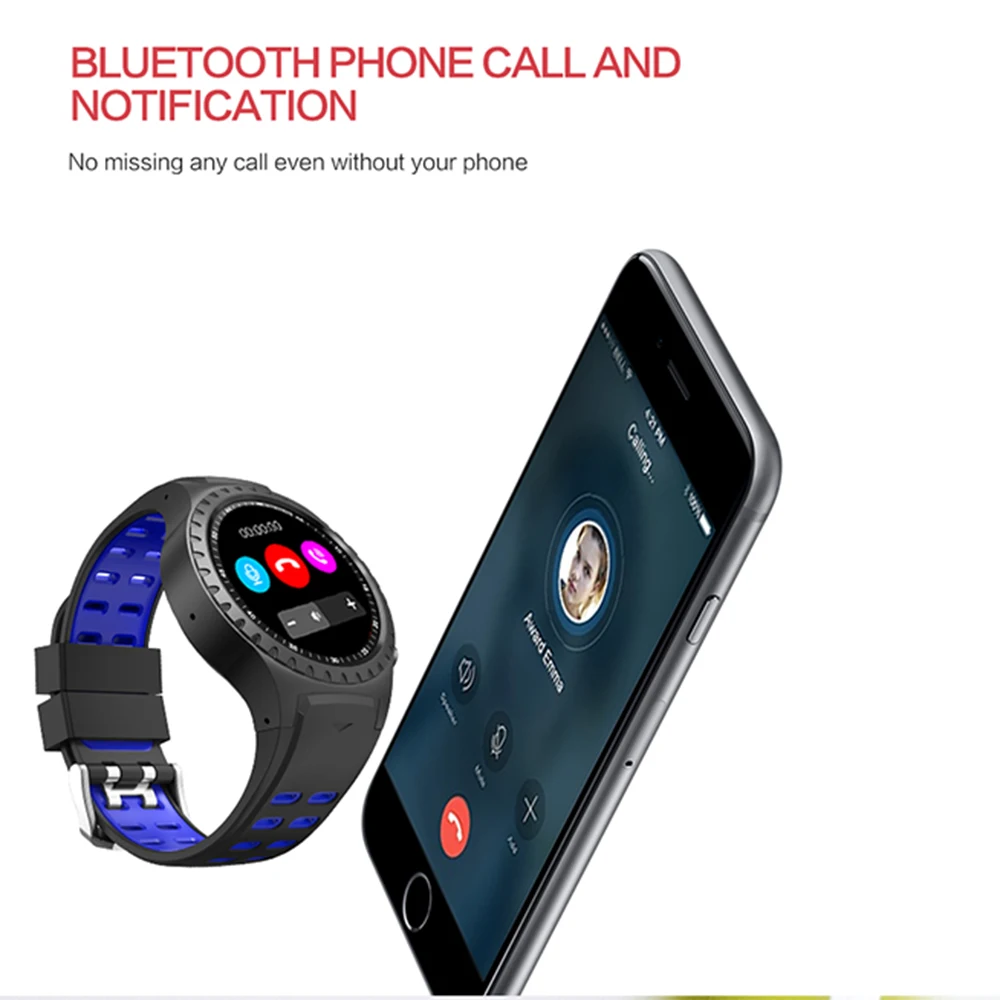 696 M1 Смарт часы Поддержка sim карты Bluetooth Вызов компас с GPS IP67 Водонепроницаемый