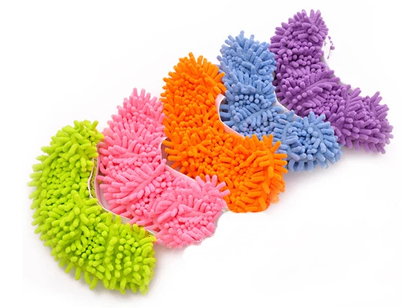 1 шт. тапочки для уборки пыли выпаса домашние пола тряпки швабры из микрофибры