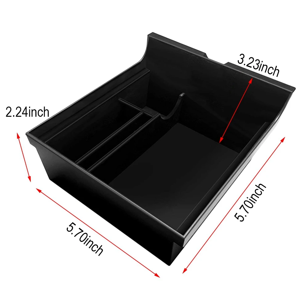 

Center Console Organizer Tray Replacement Car Concealed Cubby Drawer Storage Box For Tesla Model 3 Y 2021