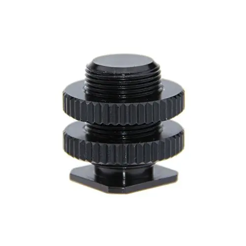 5/8 &quot1/4&quot холодный Горячий башмак адаптер Винт fr XLR 100 шт Лот &quot-27 папа резьбовой