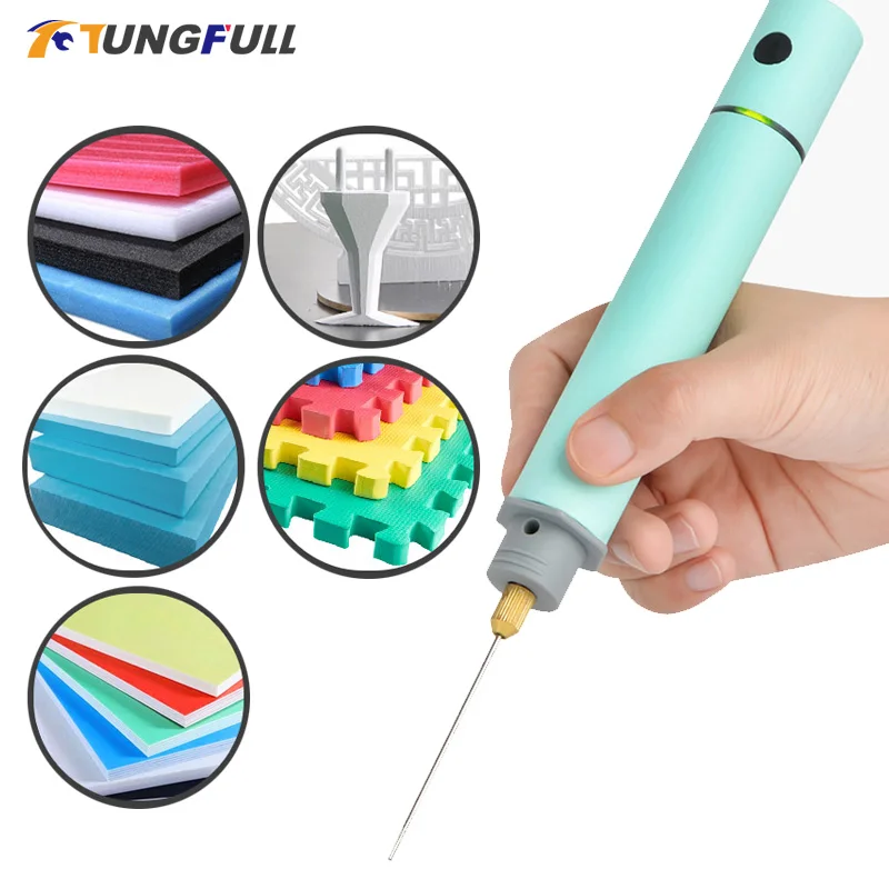 

Electric Foam Cutter Polystyrene Styrofoam Knife Electric Cutter Pen Hot Wire Foam Cutting Pen DIY Cutting Tool Foam Cutter