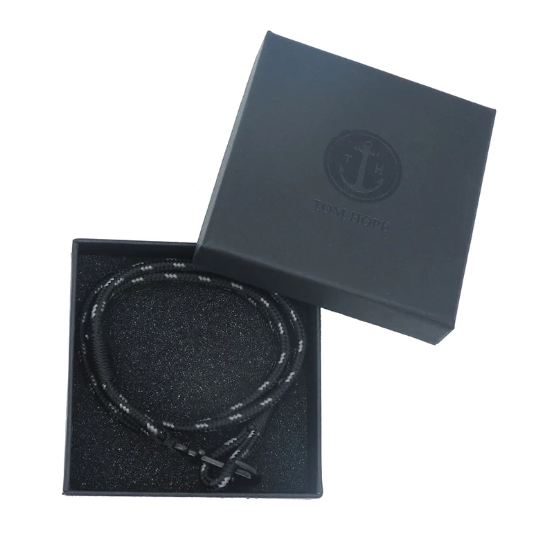 Ручная работа 12 видов стилей сталь Tom надежда браслет с коробкой Metidderanean мужские