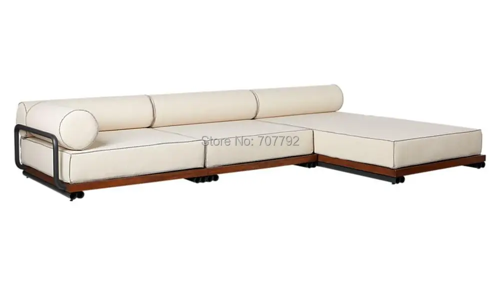 Современные тиковые уличные секционные диваны удобная - Цена: 127 157,24 руб.