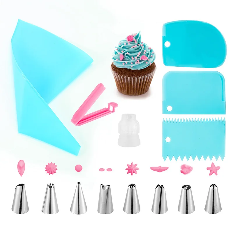 

Кухонные аксессуары, инструменты для торта, кондитерский мешок для глазури, крема, кекса, масла, «сделай сам», украшение торта, десертные инс...