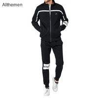 allthemen sportwear for man fashion sports sets simple surprior campus cool boy outwear gym daily exercise men streetwear spring