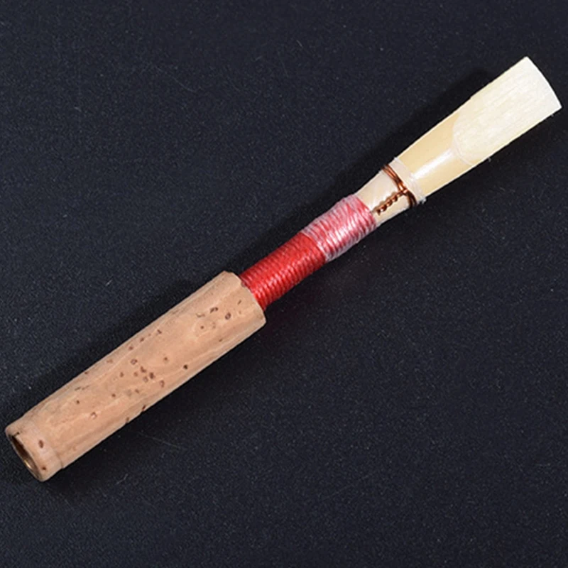 

4Pcs Oboe Reeds, Strength Medium Soft Handmade Oboe Reeds with Cork