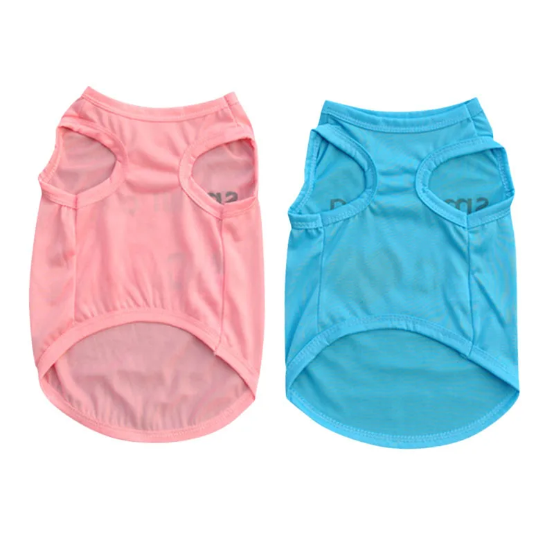 Летняя Милая жилетка для маленьких домашних животных собак щенков кошек пальто