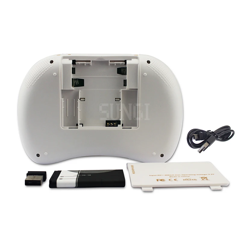 Беспроводная перезаряжаемая мышь I8 Air Fly mouse для смарт ТВ|keyboard for android tv|mini touchpadmini