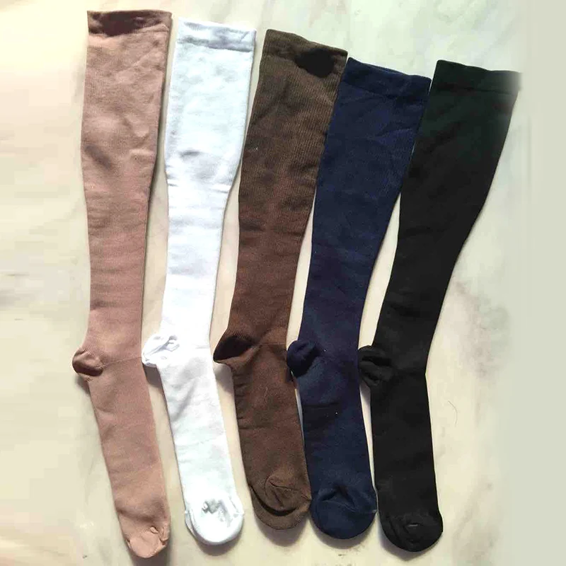 Компрессионные гольфы для мужчин и женщин нейлоновые Гольфы с поддержкой