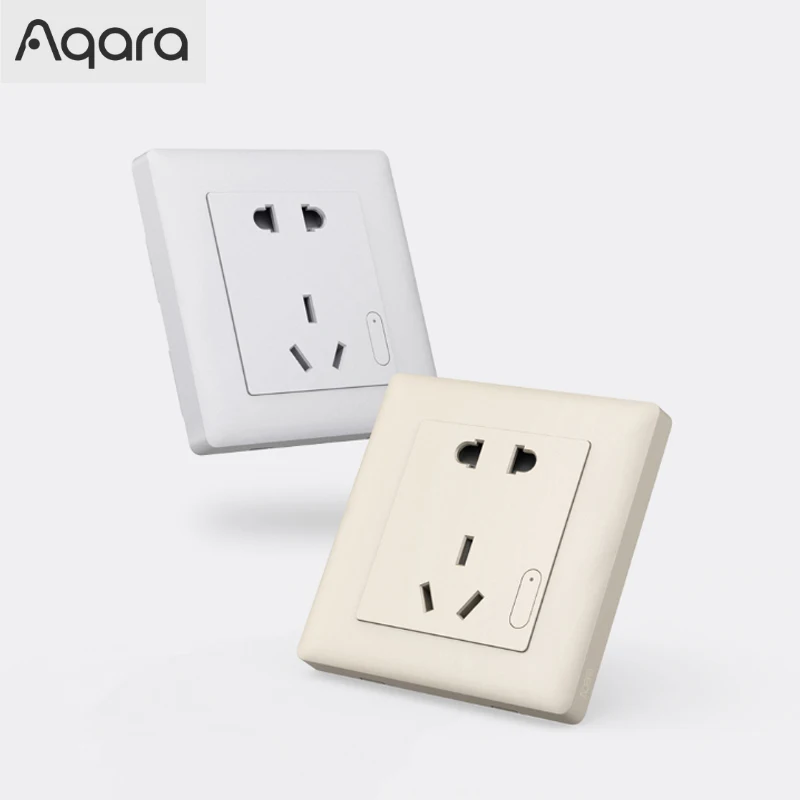 Умная настенная розетка Aqara ZigBee Беспроводной Выключатель работает для Xiaomi наборы