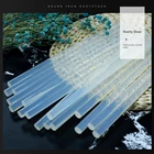 10 шт. 7 мм11 мм прозрачный термоплавкий клеевой пистолет, аксессуары из сплава для ремонта, прозрачный термоплавкий пистолет, клеевые карандаши, пистолет, клейкий инструмент сделай сам