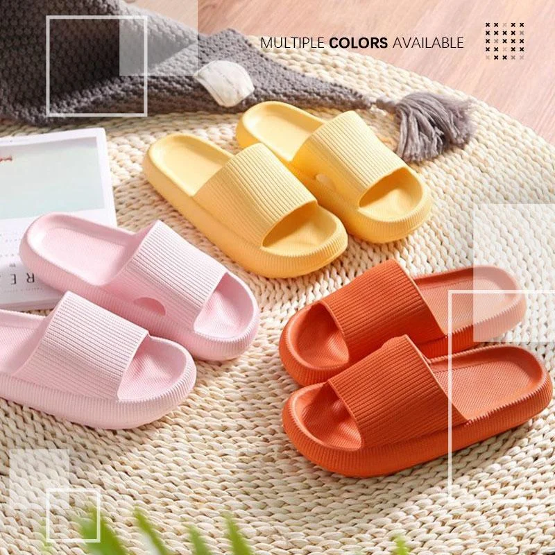 

Shock-absorbing Sandals-Quick-drying Thickened Non-slip Bathroom Footwear Summer Beach Sandal Slipper For Women