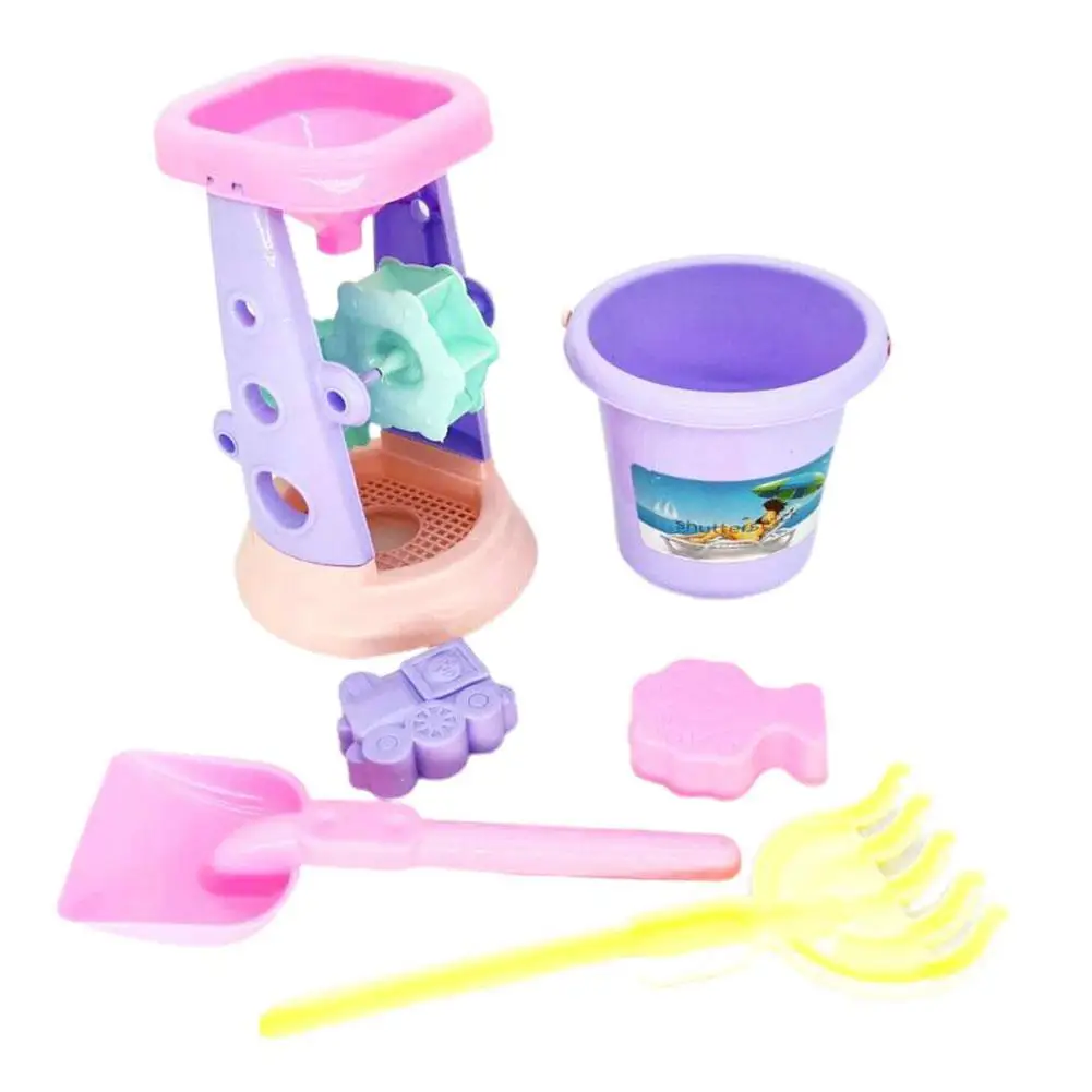 

Summer Silicone Soft Baby Beach Toys Baby Beach Game Toy Children Sandbox Set Kit Summer Toy For Beach Play Sand Water Play Cart