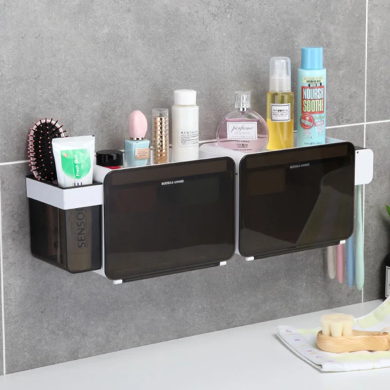 Многофункциональный Набор для ванной комнаты 4 шт. ящик принадлежностей