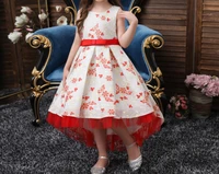 fish tail skirt for children high quality costume dress piano show dress birthday party flower dress
