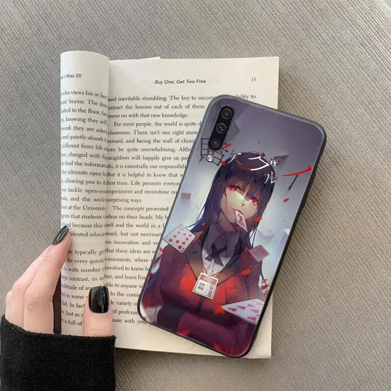 

Japanese Anime Kakegurui Jabami Yumeko Phone Case For Samsung galaxy S 7 8 9 10 20 edge A 6 10 20 30 50 51 70 note 10 plus