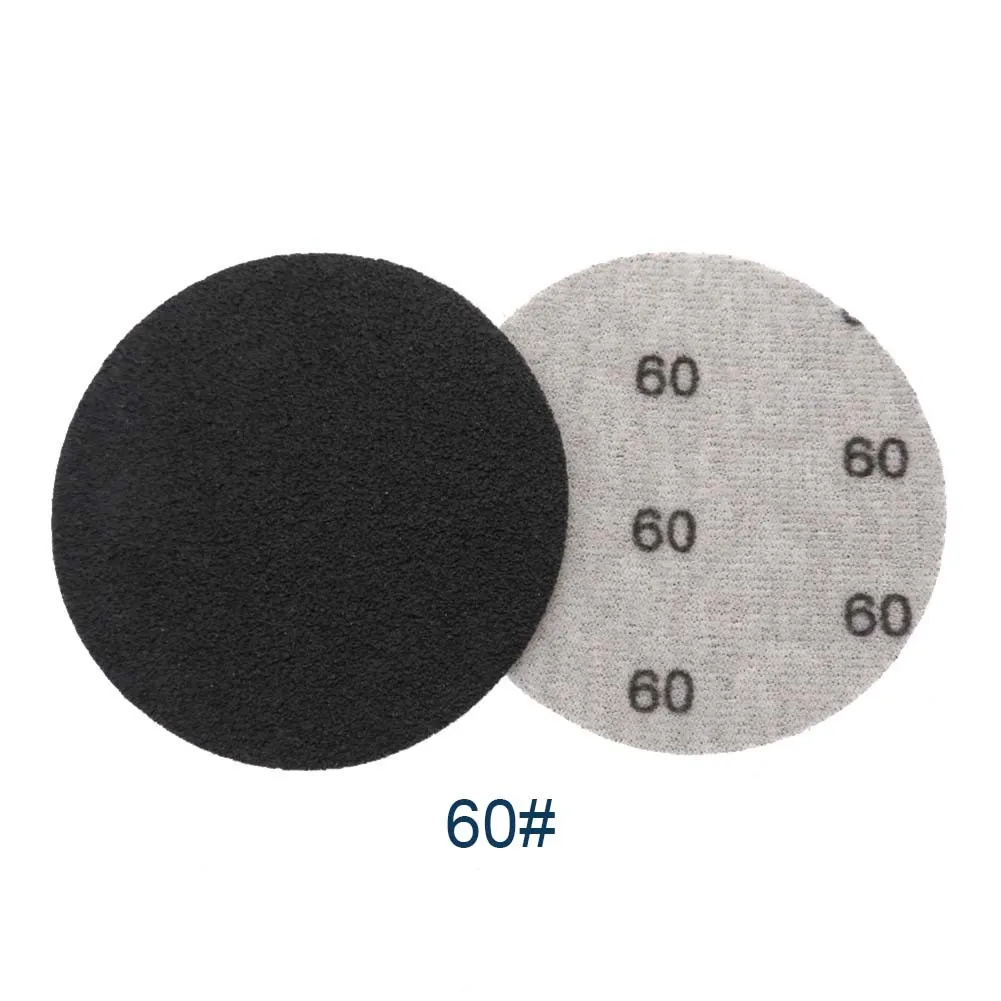 

20pcs 3Inch 75mm Sandpaper Sanding Discs Silicon Carbide Hook And Loop Wet Dry Sandpaper 60/80/100/120/240/3000/4000/10000Grit