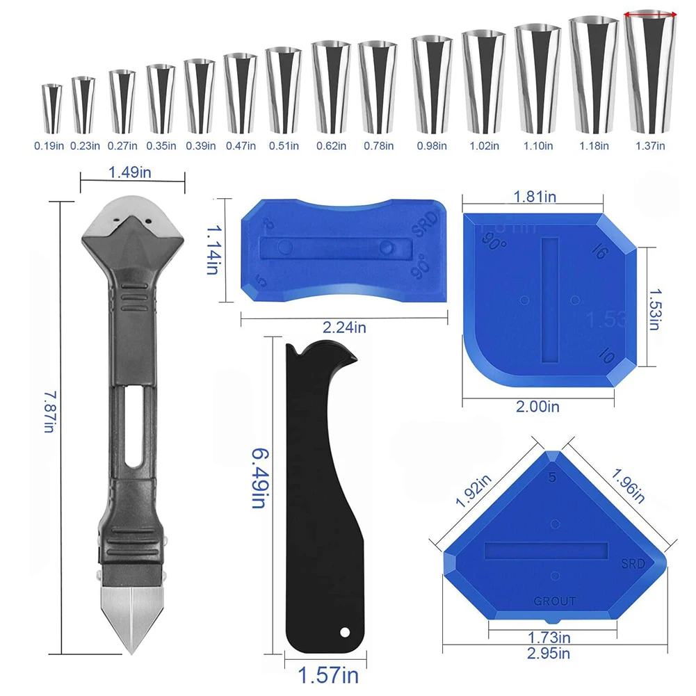6 в 1 силиконовый герметик для нанесения уплотнения 14 шт. | Дом и сад