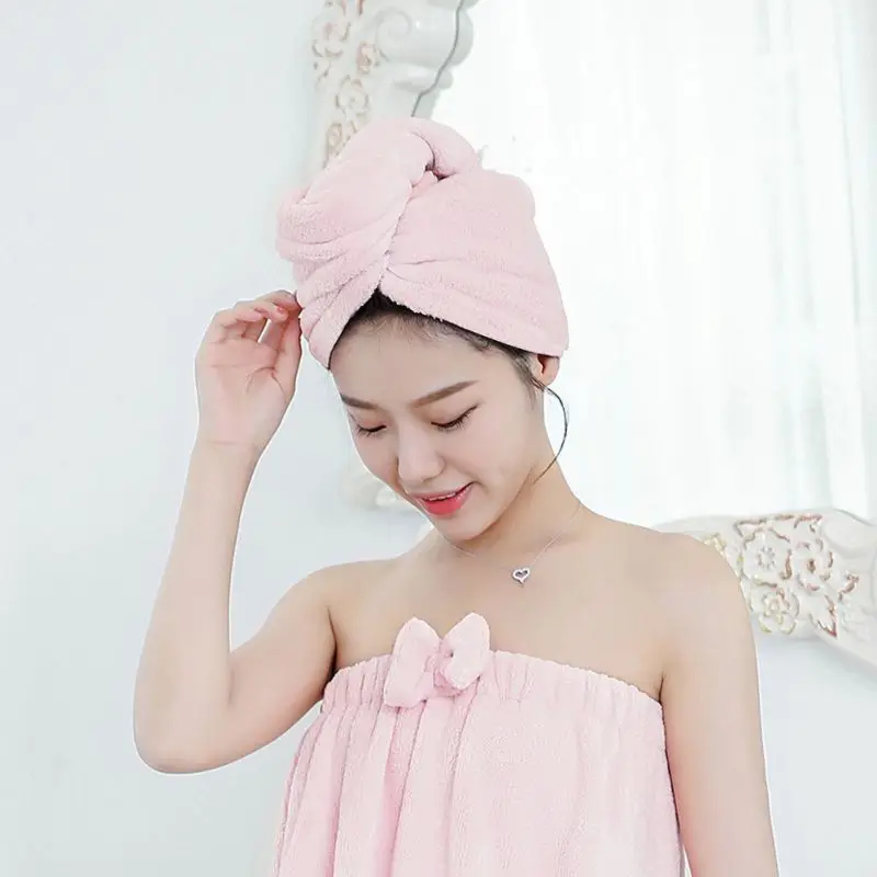 Волшебная микрофибра фен для волос быстросохнущее полотенце 25 см x 65 банная