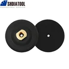 Прокладки резиновые SHDIATOOL, средние жесткие накладки для полировки, 4 дюйма, М14, 100 мм, 2 шт.