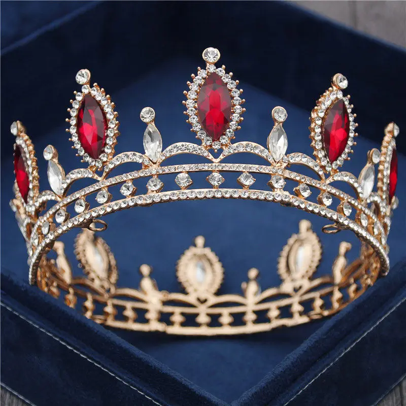 Корона для свадьбы королевская королева король диадема металлический головной