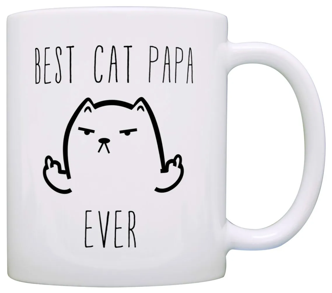 Кружки с котом папа чашка для молока чашки вина пива подарки друзьям кофейная