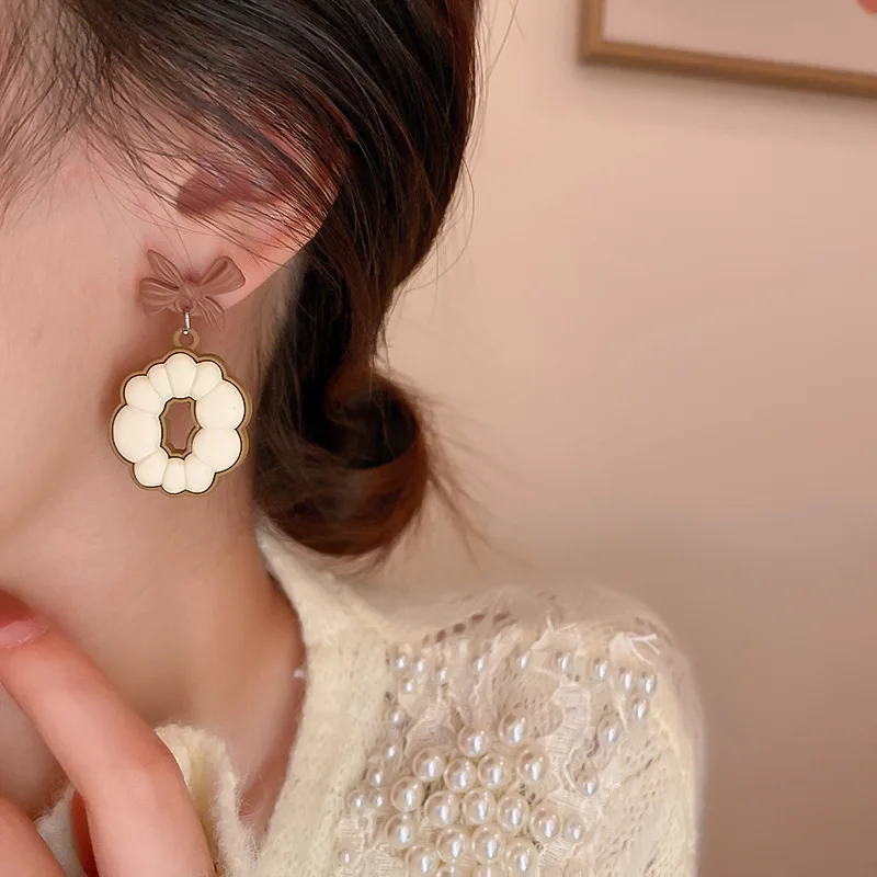 

Geometric irregular unique earrings niche design earrings women