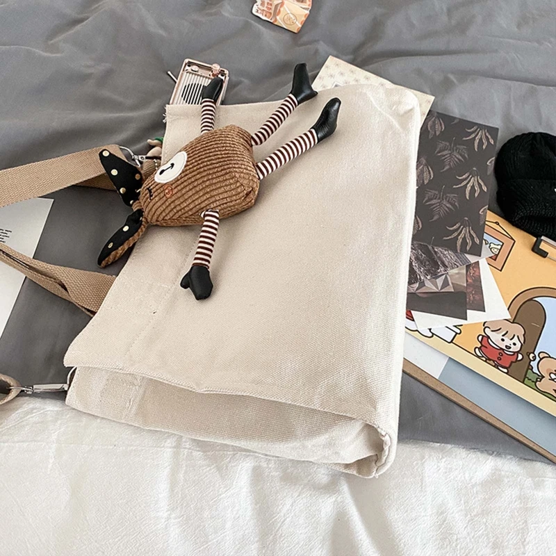 

Women Canvas Handbag Shoulder Lady Crossbody Bag Tote Messenger Satchel Purse QXNC