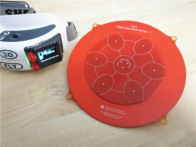 150 мм Тройная подача патч 5 8 ГГц 14dBi пагода массив FPV антенна для RC гоночный Дрон