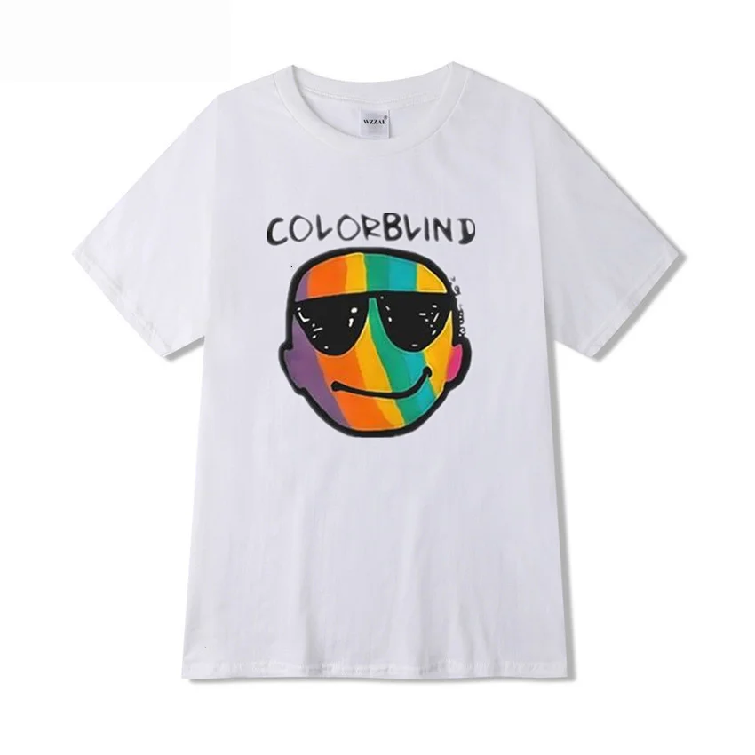 

2021 summer t-shirt high quality men's and women's short-sleeved t-shirt printed casual cotton blouse High street shirt