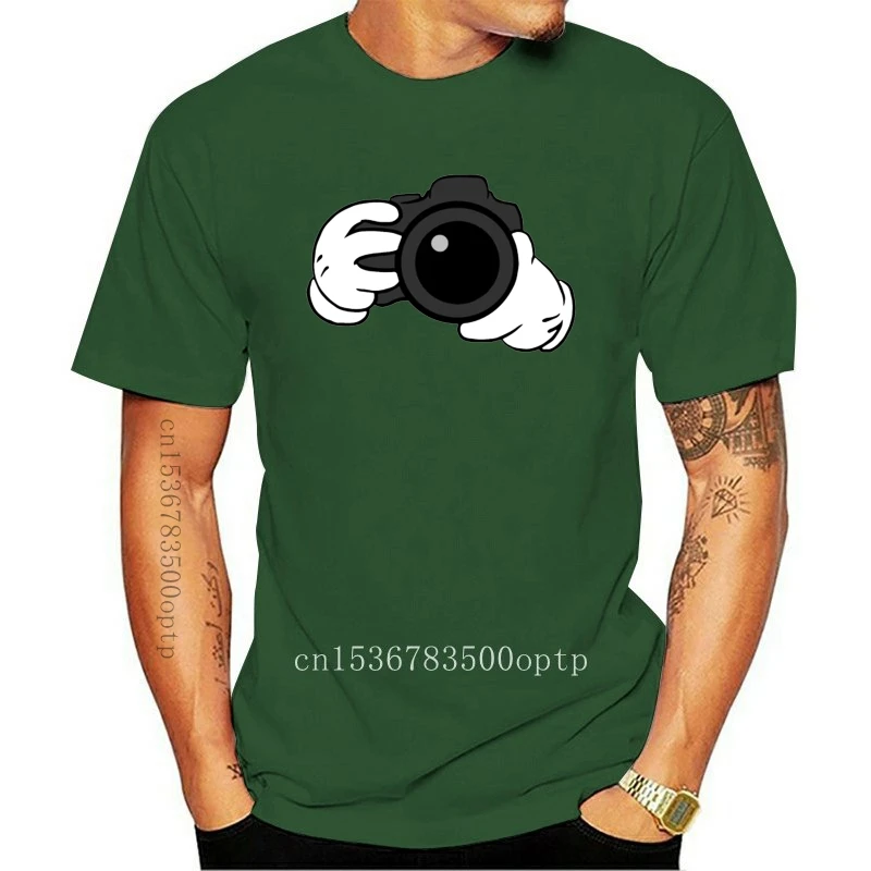 

New Camera Photography Photographer Design T-Shirt Mens Size Black Shirt Tshirt