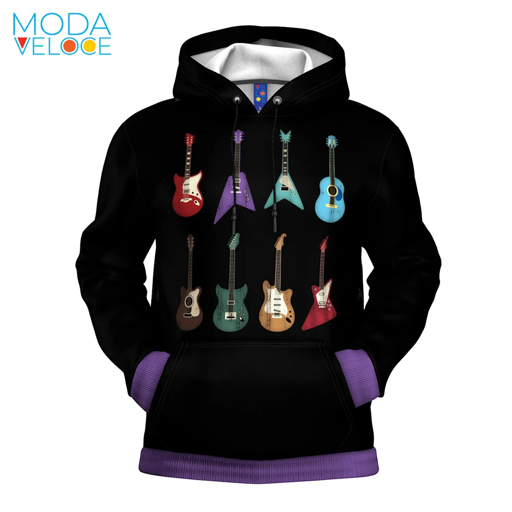 

Male Hoodie Rock'n'Roll Guitar Freedom Show 3D Print Hoodie Women Men Women Tracksuit Pullover Fashion Casual Hoodies