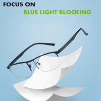 computer glasses anti blue light blocking filter reduces digital eye strain clear regular gaming goggles eyewear tr90
