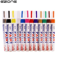 ezone 12pcscolors highlighter fluorescent pen liquid paint marker pen for led writing board for painting graffiti office supply