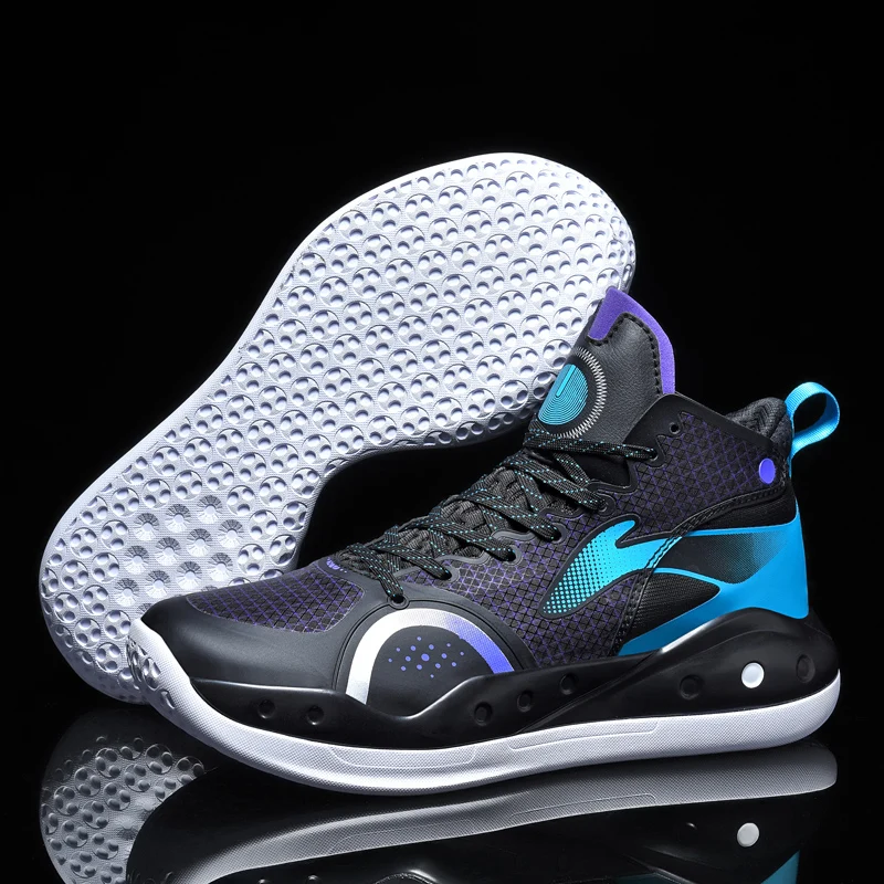 Самые продаваемые баскетбольные ботинки мужские белые желтые спортивные для