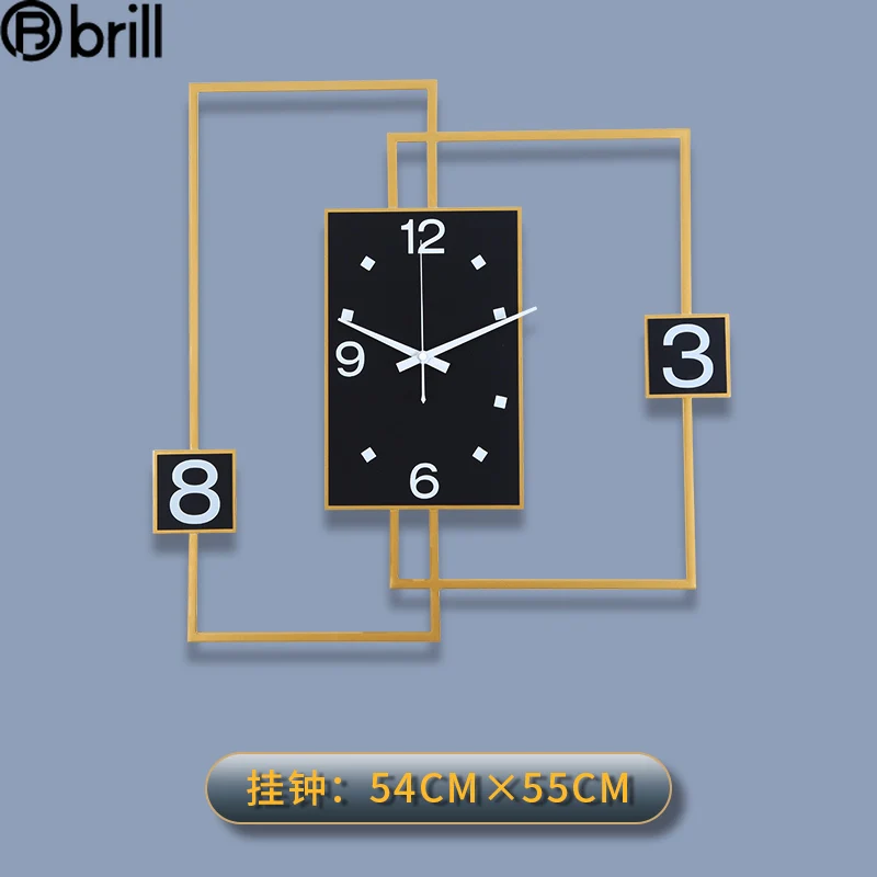 

Luxury Desktop Clock Living Room Modern 3d Wall Clock Metal Gold Clocks Table Watch Desk Clocks Horloge Murale Design Moderne