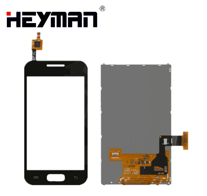 black Touch with LCD ЖК-дисплей с сенсорным экраном для samsung Galaxy Ace II I8160 GT-I8160 ЖК-экран дигитайзер стеклянная панель Передняя Замена - Цвет: black Touch with LCD