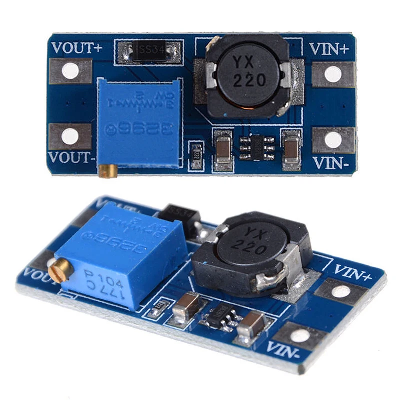 

10/5/2/1 pcs MT3608 DC-DC Step Up Converter Booster Power Supply Module Boost Step-up Board MAX Output 28V 2A