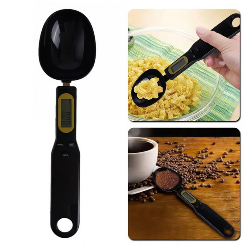 Baby Infant Milk Powder Food Steelyard Weighing Scoop Spoon LCD Display Digital Electronic Household Kitchen Scale No Battery |