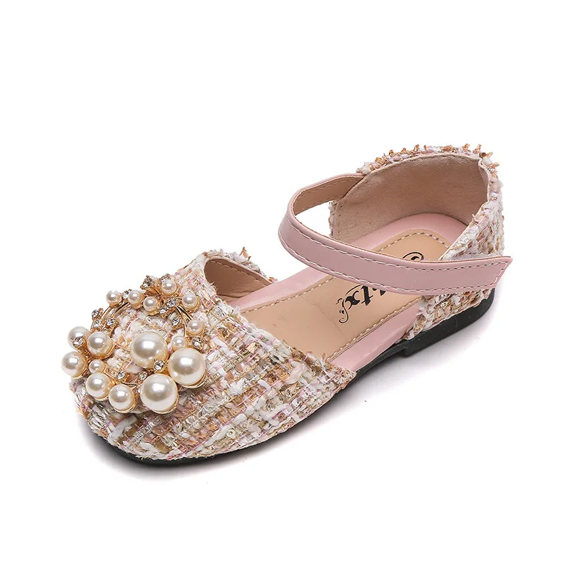 

New Children Leather Shoes Baby Toddler Comfortable Princess Girls Dance Shoes Student Dress Casual Kids Single Shoes 041