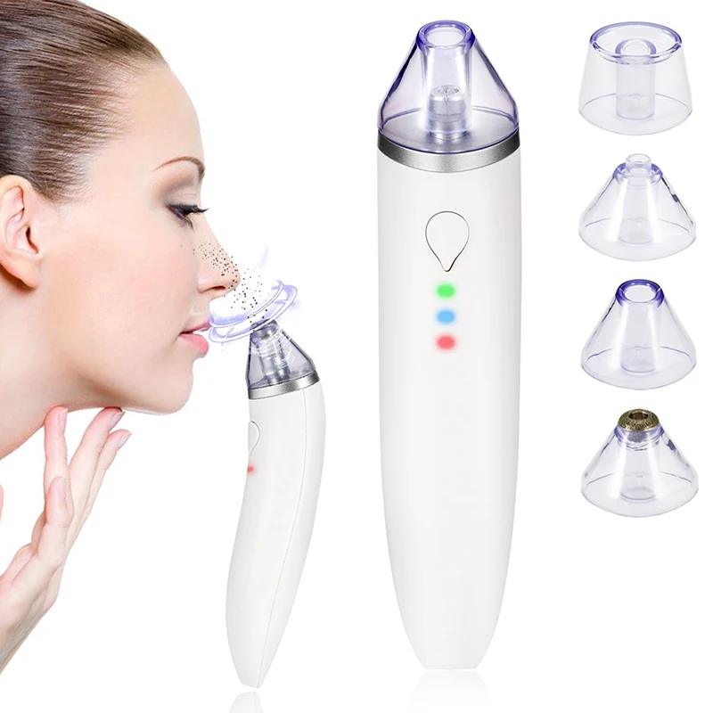 

2021 Rechargeable Blackhead Remover Blackhead Acne Pore Cleaner Vacuum Suction Household Deep Clean Skin Care Beauty Instrument