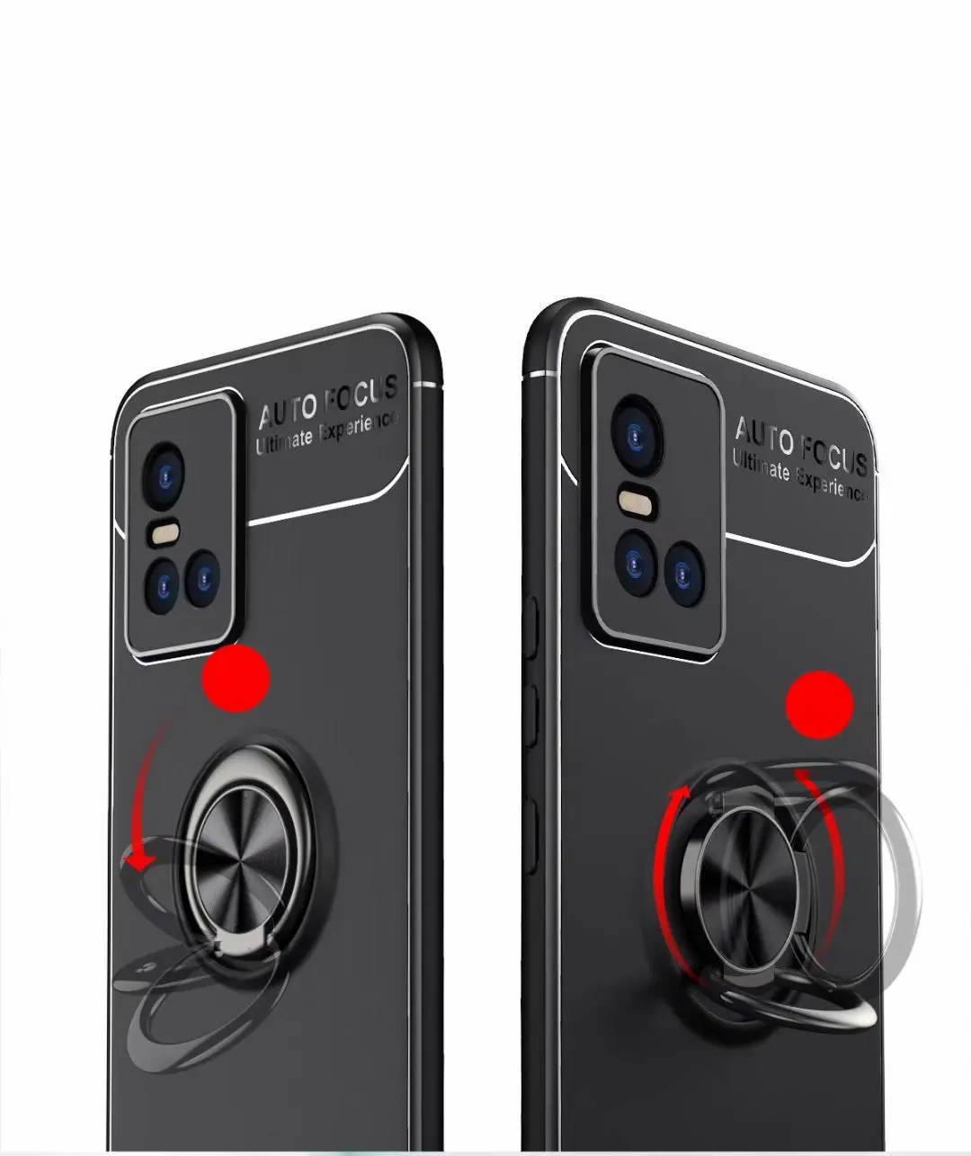 For VIVI S10 Pro V2121A Coque Ring Case Shockproof Cute Back Cover Luxury Phone Half-wrapped Vivo Fundas 6.44inch | Мобильные