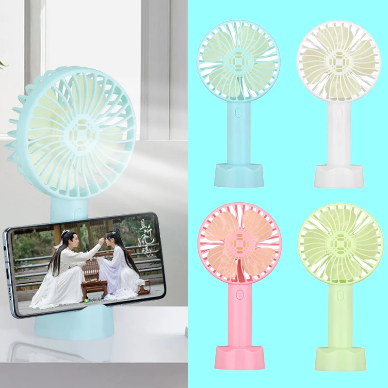Портативный портативный вентилятор Перезаряжаемые Батарея с мобильный телефон