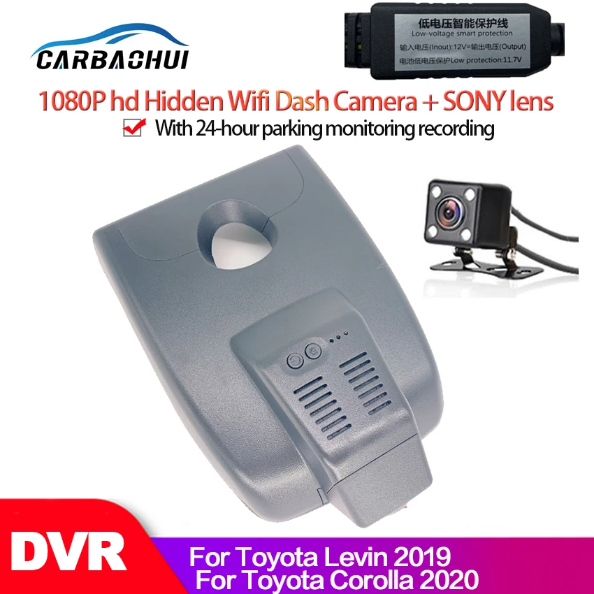 Car driving recorder hd 1080P For Toyota Levin 2019 Corolla 2020 Car DVR Wifi Video Recorder Dash Cam Camera Novatek 96658